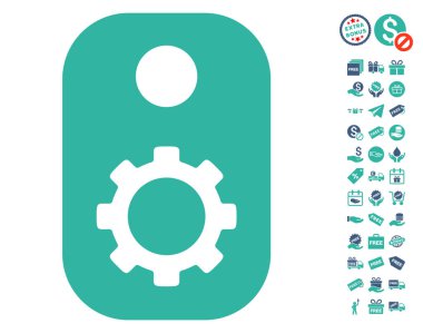 Dişli bir ses etiketi simgesi ücretsiz bonus