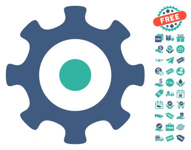 Dişli simgesini ücretsiz bonus