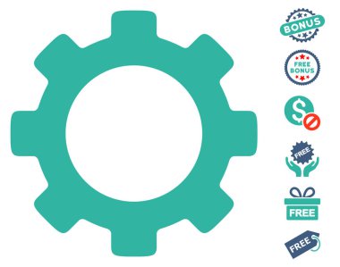 Dişli simgesini ücretsiz bonus