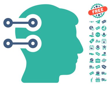 Ücretsiz Bonus kafa bağlayıcılar simgesiyle