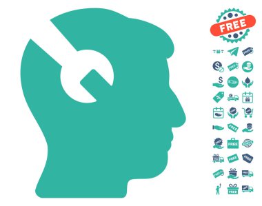 Kafa cerrahi Wrench kutsal kişilerin resmi ile ücretsiz Bonus