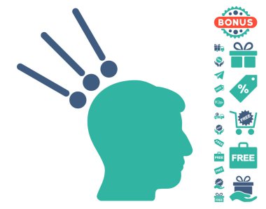 Kafa bağlayıcılar simgesi ücretsiz Bonus ile Test