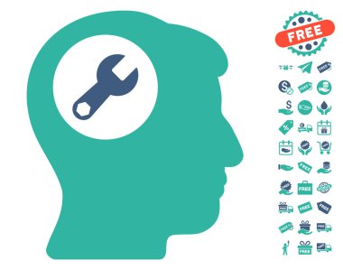 Kafa simgesi ücretsiz Bonus ile anahtar