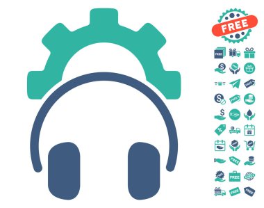 Kulaklık yapılandırma dişli simgesini ücretsiz bonus