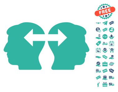 Kafaları Exchange okları simge ücretsiz bonus