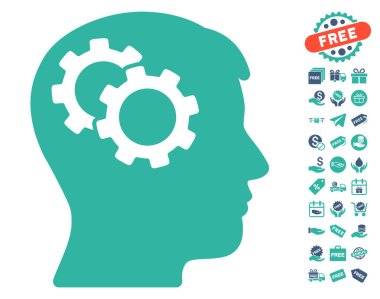 Ücretsiz Bonus ile akıl Gears simgesi