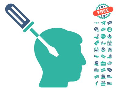 Akıl tornavida simgesi ücretsiz Bonus ile ayarlama