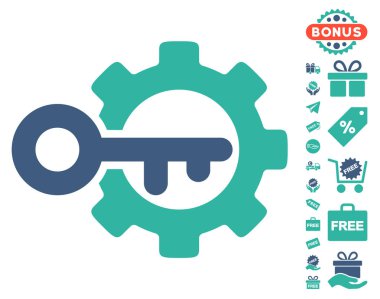 Anahtar Ücretsiz Bonus ile simge seçenekleri