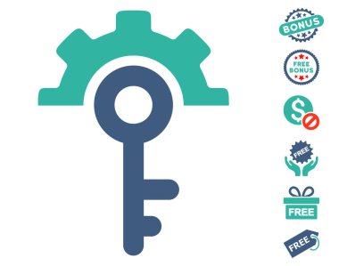 Anahtar Ücretsiz Bonus ile simge seçenekleri