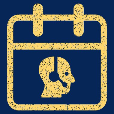 Operatör gün grenli doku simgesi