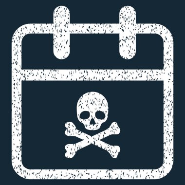 Son Tarih gün grenli doku simgesi