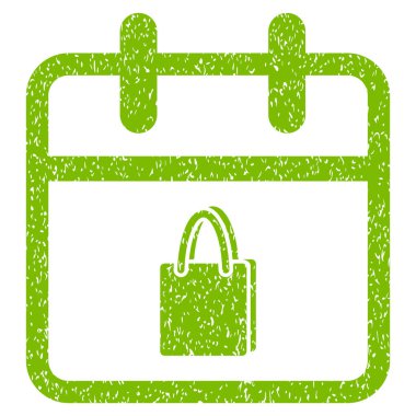 Alışveriş gün grenli doku simgesi