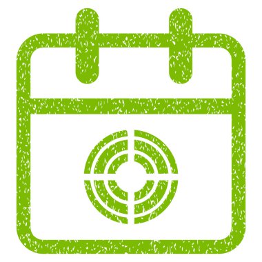 Hedef gün grenli doku simgesi