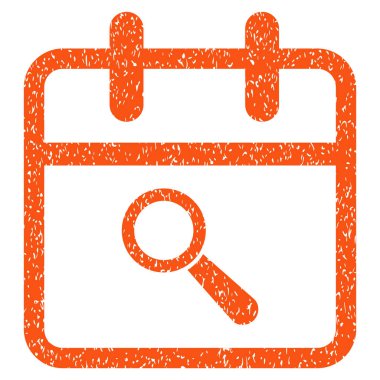 Denetim gün grenli doku simgesi