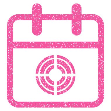 Hedef gün grenli doku simgesi