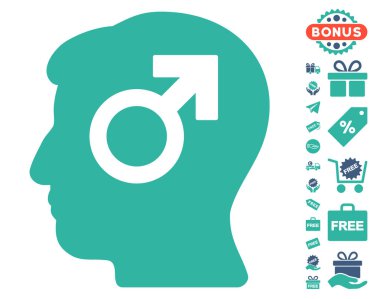 Zihin kudret simgesi ücretsiz bonus