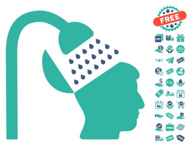 Açık fikirli duş simgesi ücretsiz bonus