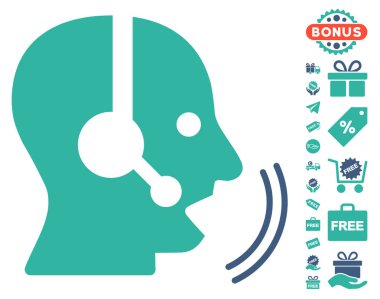 Operatör konuşma simgesini ücretsiz bonus