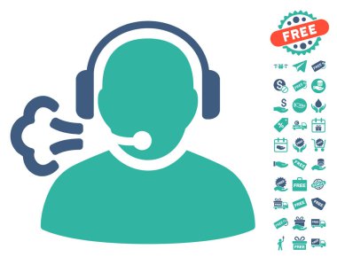 Operatör konuşma simgesini ücretsiz bonus