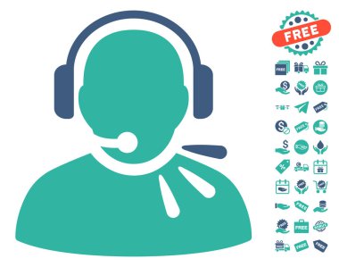 Operatör konuşma simgesini ücretsiz bonus