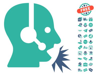 Operatör konuşma simgesini ücretsiz bonus