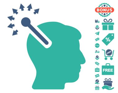 Ücretsiz Bonus ile optik sinir arayüzü simgesi