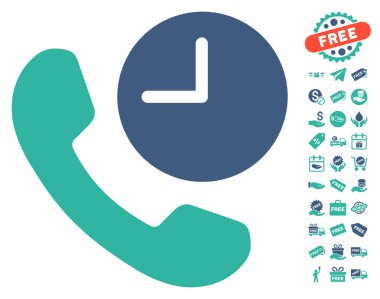 Telefon saat simgesini ücretsiz bonus