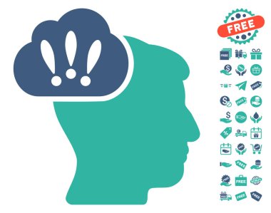 Ücretsiz Bonus ile sorun beyin fırtınası simgesi