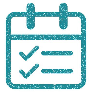 Gün görevleri grenli doku simgesi