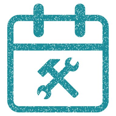 Çalışma günü grenli doku simgesi