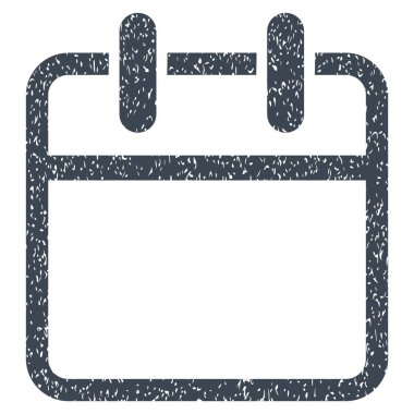 Takvim sayfası grenli doku simgesi
