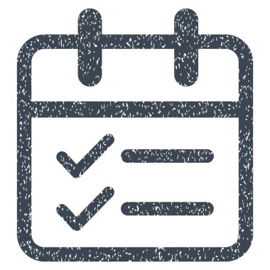 Gün görevleri grenli doku simgesi