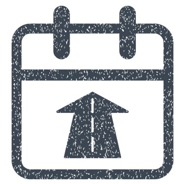 Gelecekteki gün grenli doku simgesi