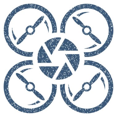 Çekim dron grenli doku simgesi