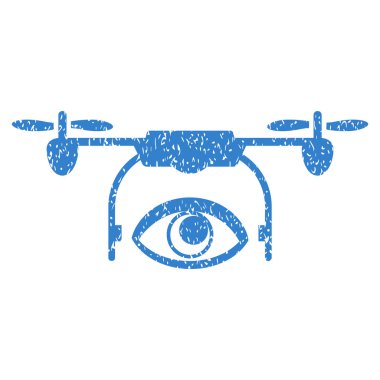 Göz Spy Drone grenli doku simgesini