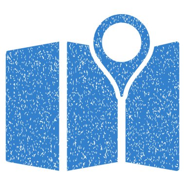 Harita grenli doku simgesi