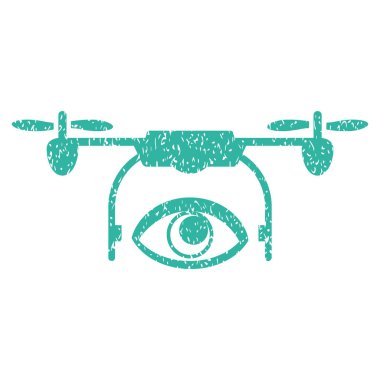 Göz Spy Drone grenli doku simgesini