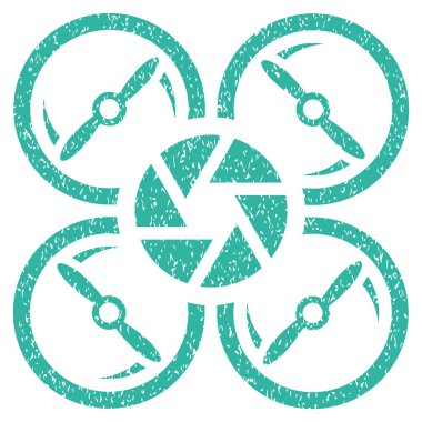 Çekim dron grenli doku simgesi