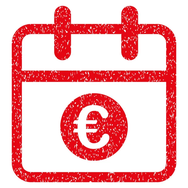 Ευρώ την ημέρα κοκκώδη υφή εικονίδιο — Φωτογραφία Αρχείου