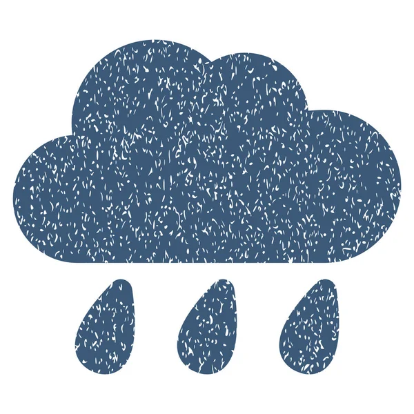 Rain Cloud Grainy Texture Icon