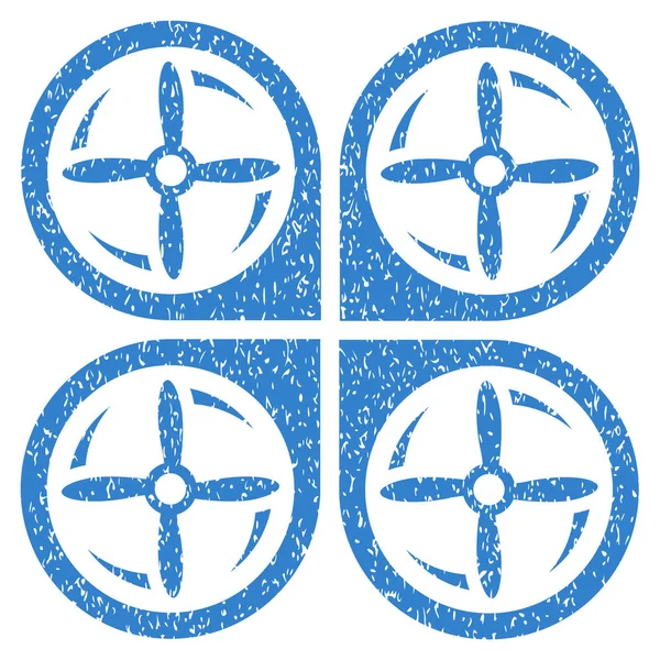 Quadrotor vida döndürme grenli doku simgesi