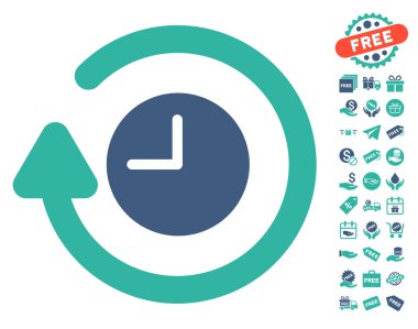 Saat simgesi ücretsiz Bonus ile tekrar