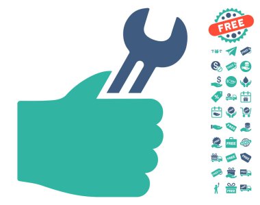 Hizmet el simgesi ücretsiz bonus