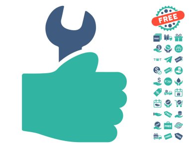 Hizmet el simgesi ücretsiz bonus