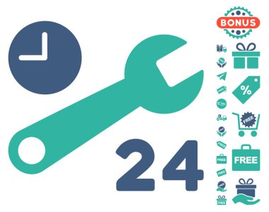 Servis saatleri simgesi ücretsiz bonus