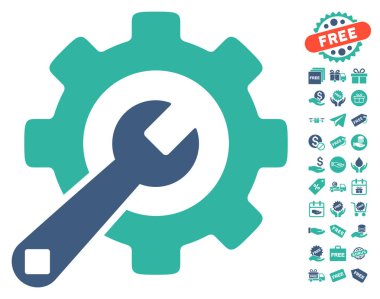 Ücretsiz Bonus simgesiyle hizmet araçları