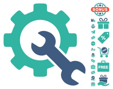 Ücretsiz Bonus simgesiyle hizmet araçları