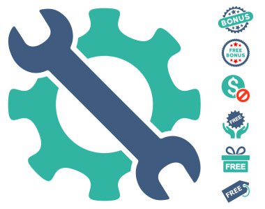 Ücretsiz Bonus simgesiyle hizmet araçları