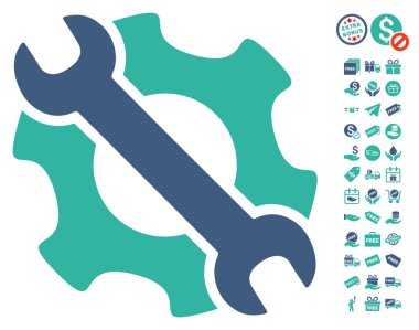 Ücretsiz Bonus simgesiyle hizmet araçları