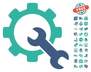 Ücretsiz Bonus simgesiyle hizmet araçları